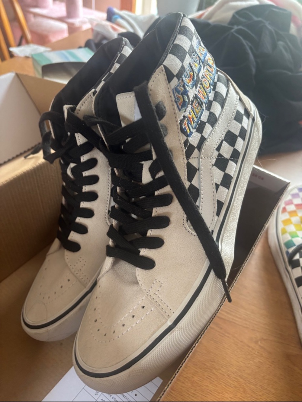 Vans SK8-Hi Pro White High-Top Sneakers